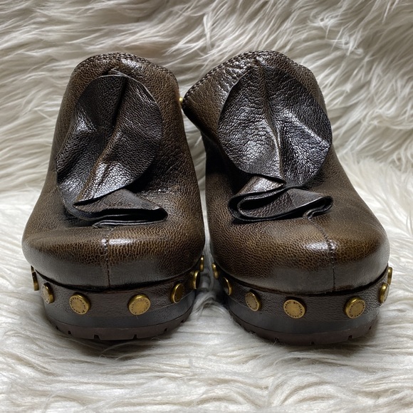Marc by Marc Jacobs studded leather clogs - Picture 4 of 11